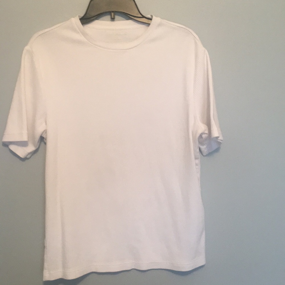 Croft & Barrow ribbed white shirt